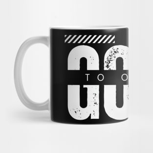 Be good to others typography design Mug